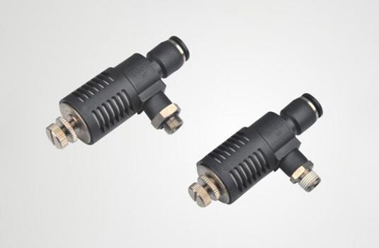 The Quick exhaust valves with speed control and silencer