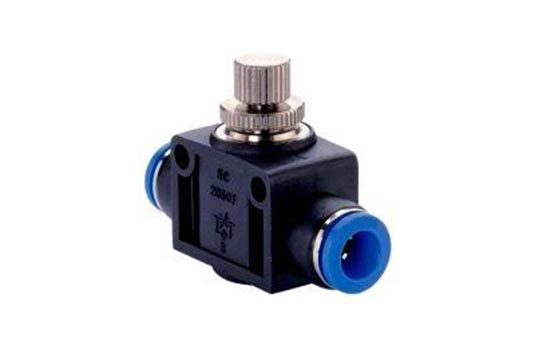 Speed Controllers Union Straight Plastic push-in fittings