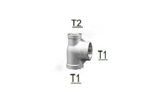 Reducing Tee B-B-S DF-02K-1"-1/2"
