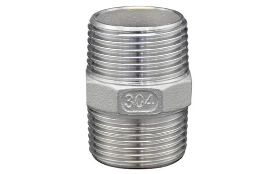 Hex Nipple M-M DF-04A-1/4"