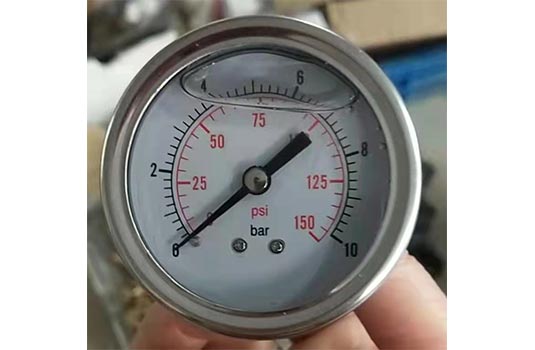 MAN-GL-63 1/4" Glycerin pressure gauge