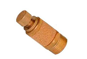 brass pneumatic silencer